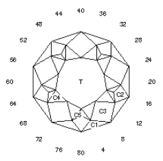 5 Blossom: Faceting Design Diagram