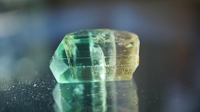 bi-colored tourmaline - gem stress