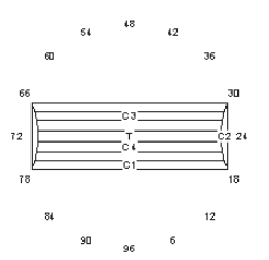 Cross Parts: Faceting Design Diagram