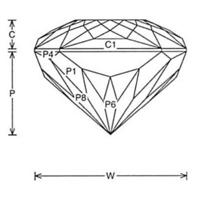 Crystal Glitter Squared Jeff Graham Facet Design