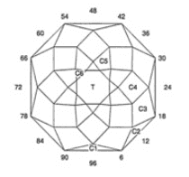 Crystal Lilly: Faceting Design Diagram