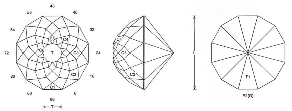 Dome Brilliant Jeff Graham Facet Design 1