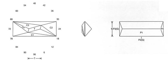 Rhomboid Split Jeff Graham Facet Design