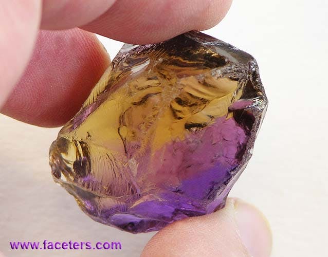 gemstones that make money - Ametrine, Bolivia