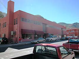 Hotel where the mineral show is held old downtown