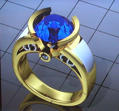 CAD ring done in Matrix