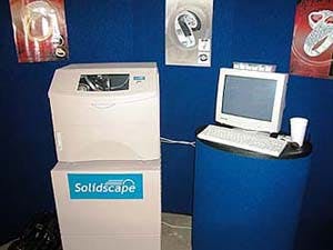 Solidscape wax machine