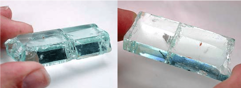 aquamarine rough, Pakistan