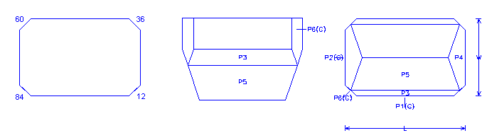 Gram Easy Emerald - proportions