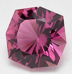 Rubellite Tourmaline/digital faceting