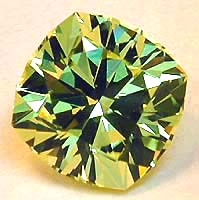 Nigerian Cushion Chrysoberyl/chrysoberyl facet