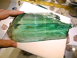 Hiddenite Crystal