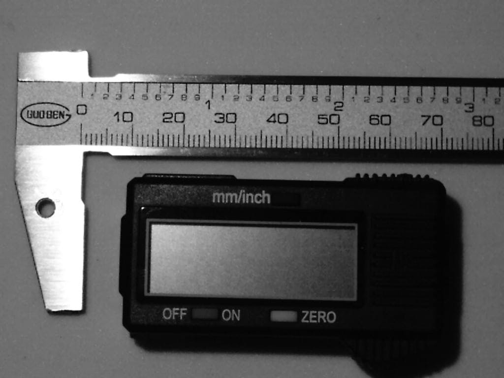 disassembled caliper - how to measure an OTL refractive index