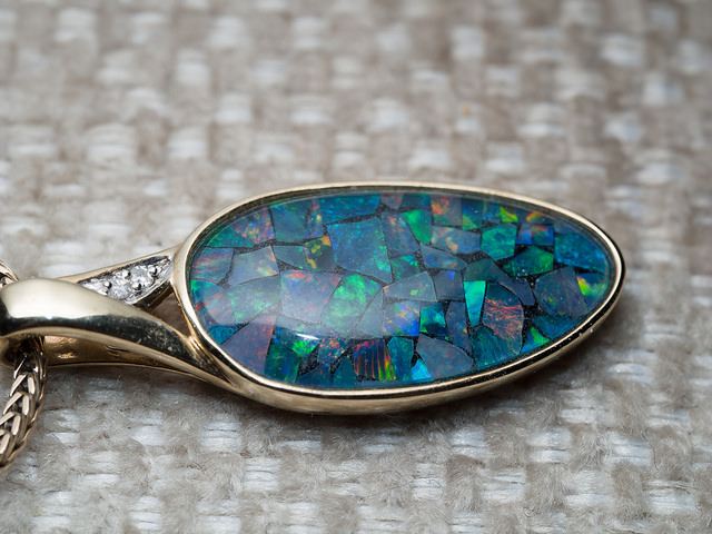 October birthstone - traditional opal