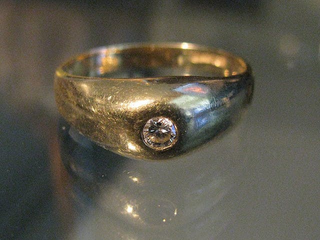 gem rings - pinky ring