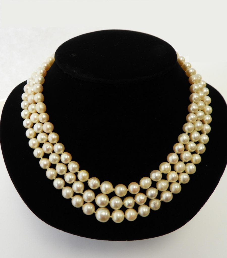 cultured pearl necklace