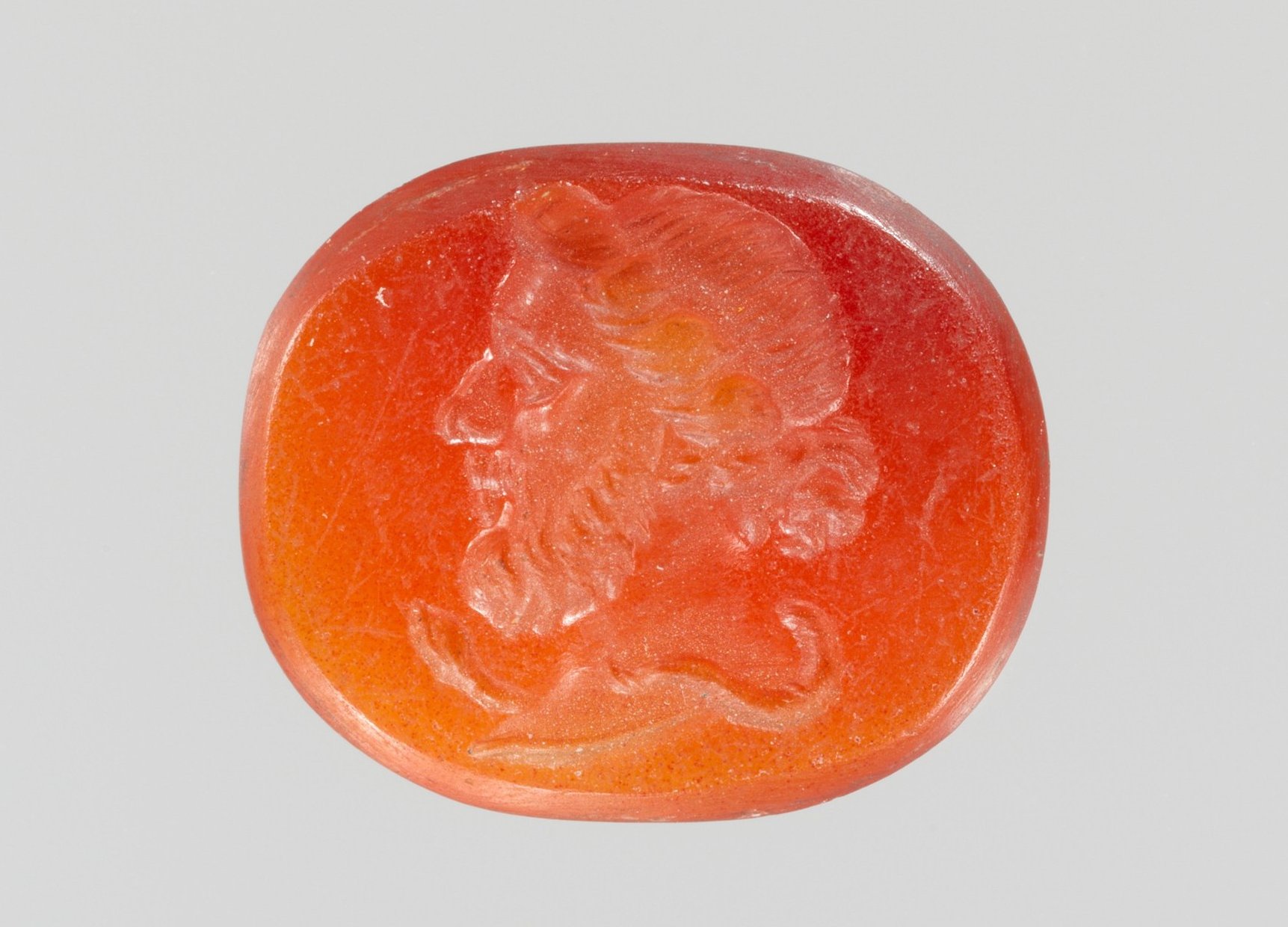 carnelian carved gemstone - Ancient Rome