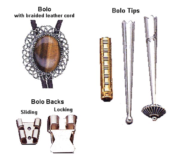 jewelry attachments and findings - bolos