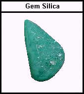 chrysocolla chalcedony - gem silica