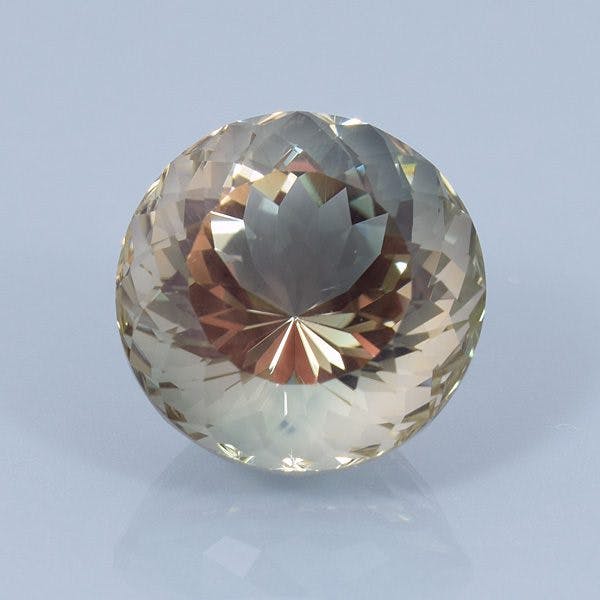 Portuguese-cut Oregon sunstone - gem price guide