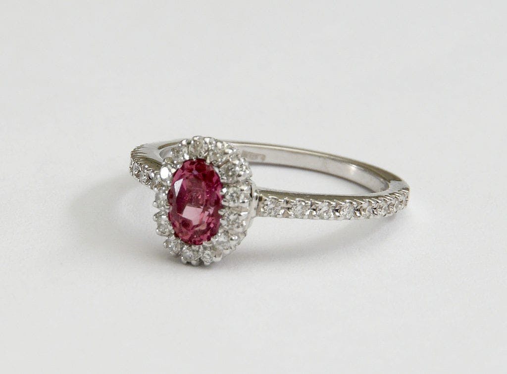 tourmaline - colored gemstone engagement rings