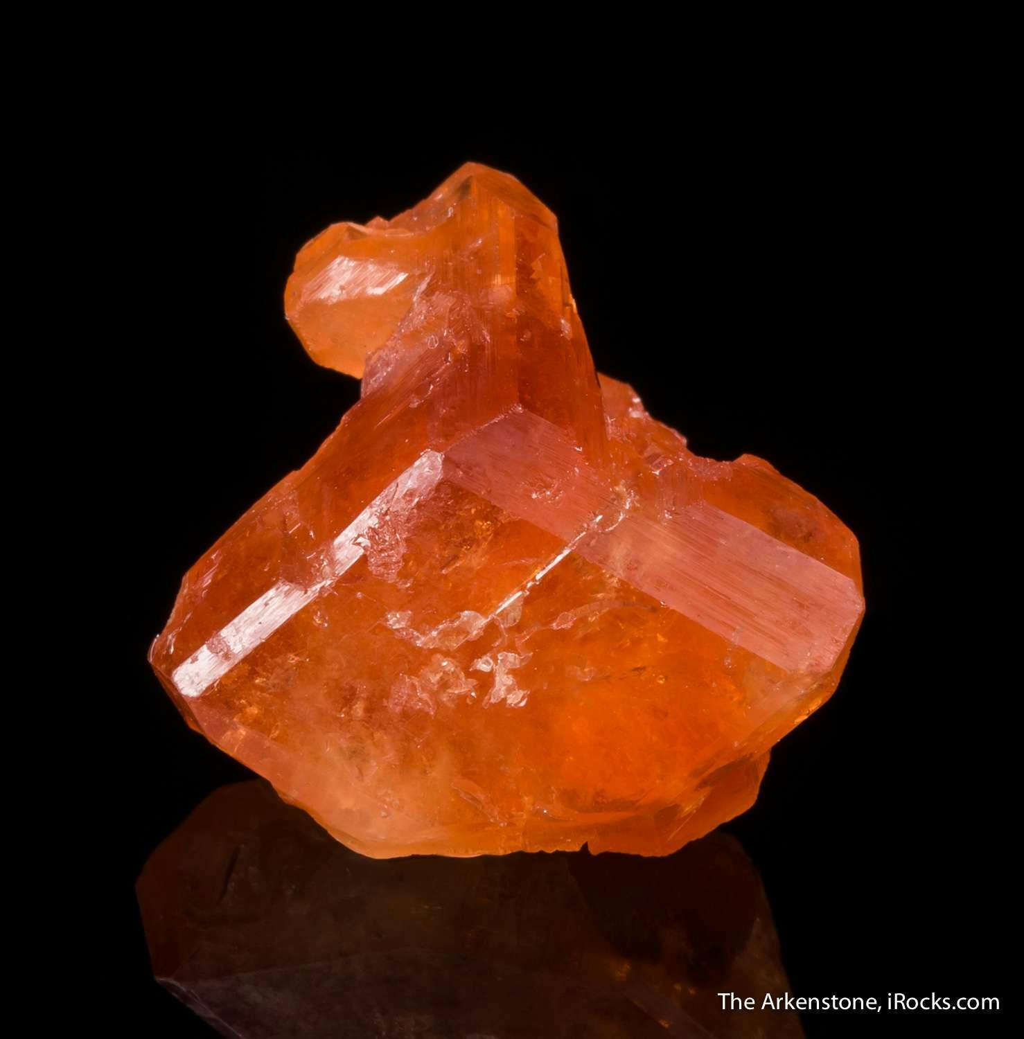 spessartite crystal - Amelia, Virginia
