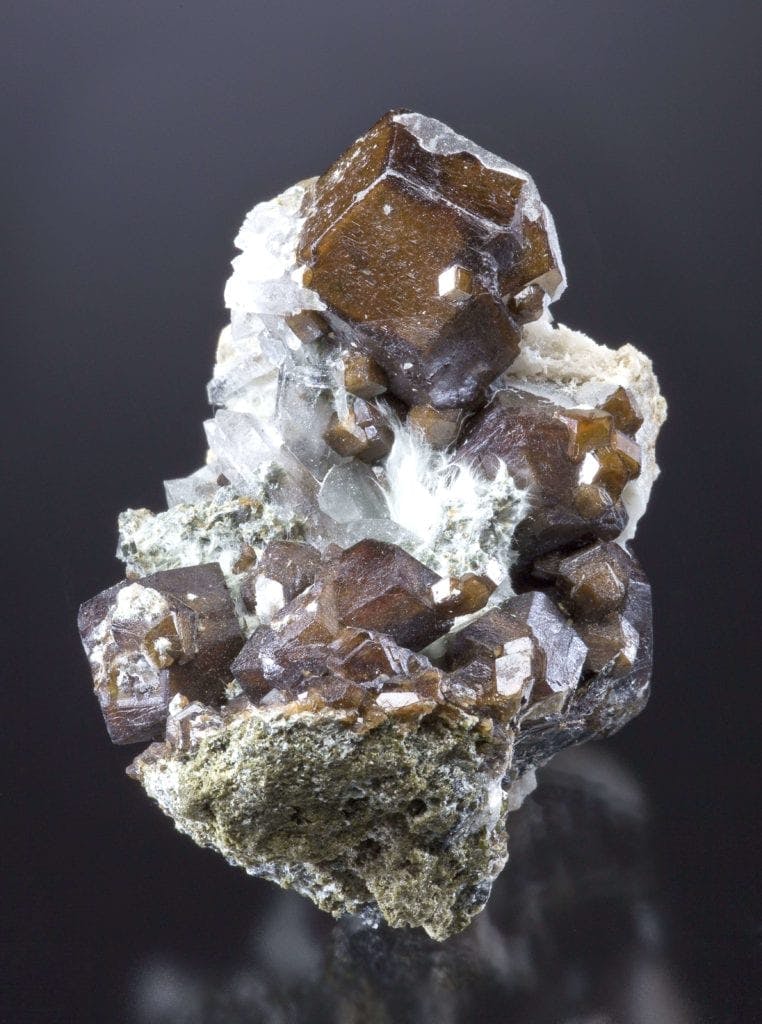 andradite crystals - Peru