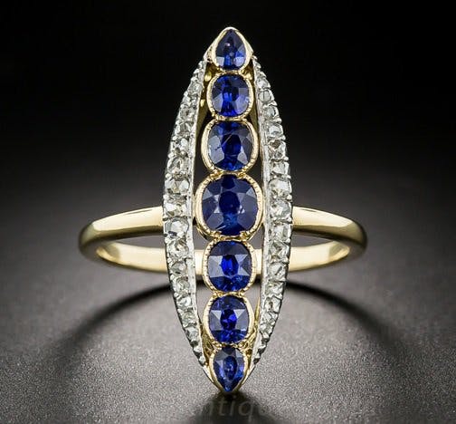 Late Victorian ring