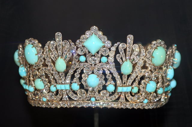 Maria Louise Diadem - Persian turquoises