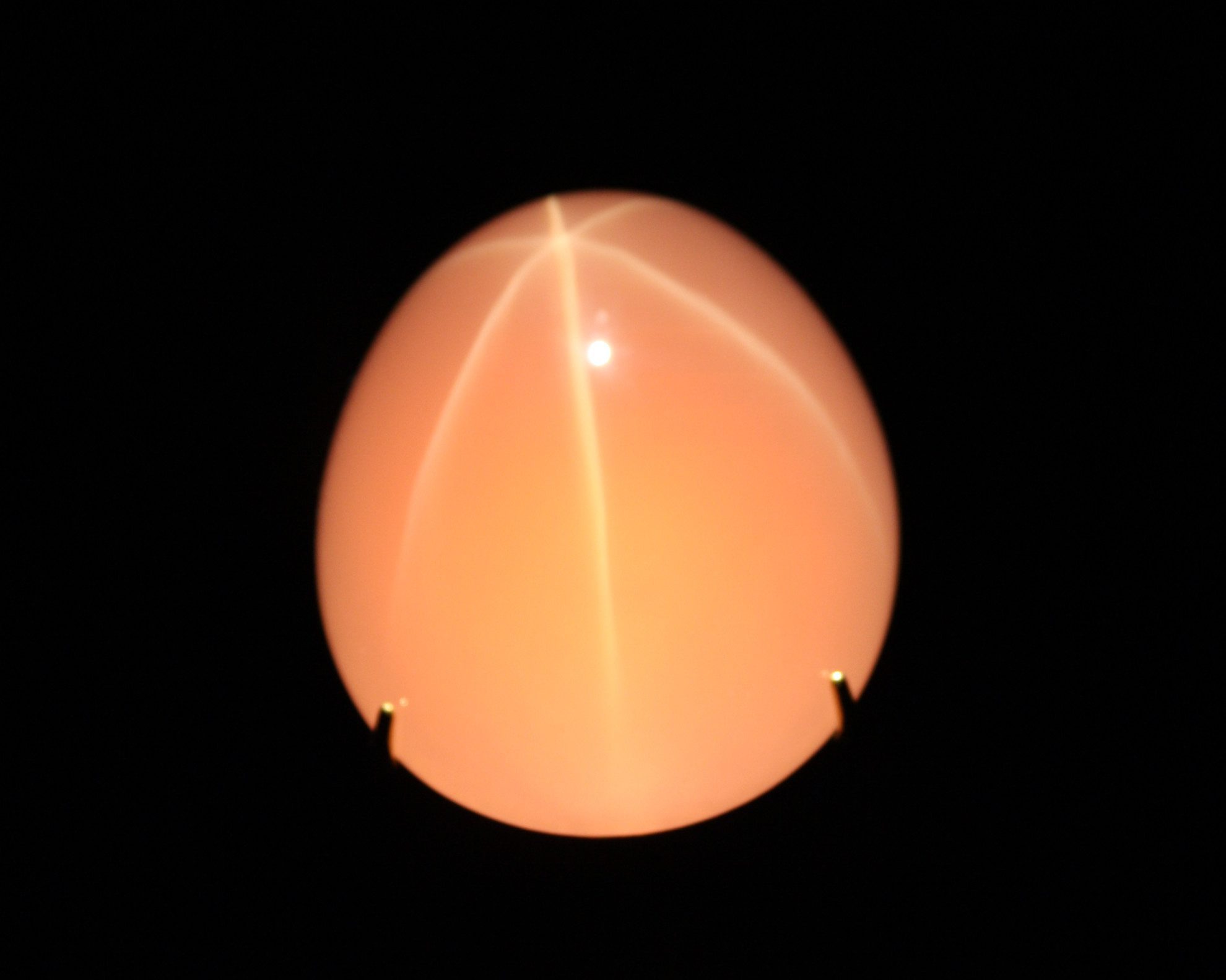 star rose quartz cab