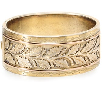 Wide Bangle Bracelet - Grand Period jewelry