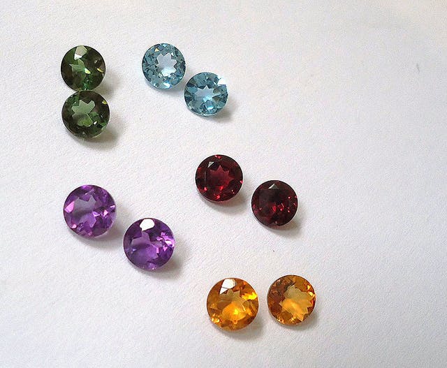 Brazilian colored gems