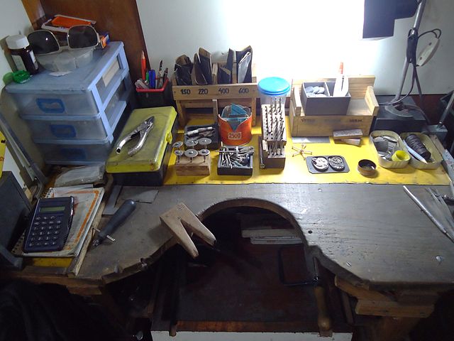 jeweler's workbench