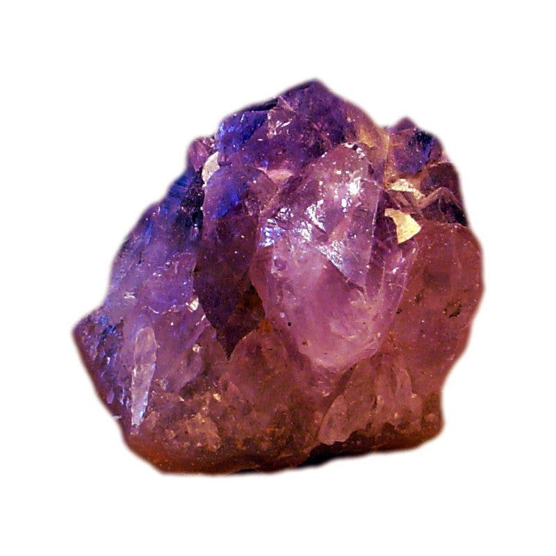 amethyst crystal - gemstone faceting yield