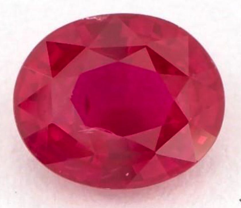 oval-cut pink sapphire - gem cutting acronyms