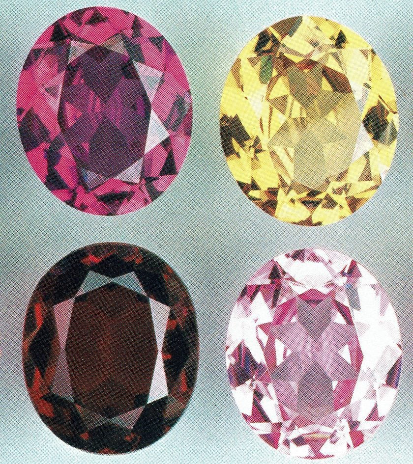 synthetic rubies and sapphires