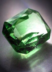 imitation glass emerald