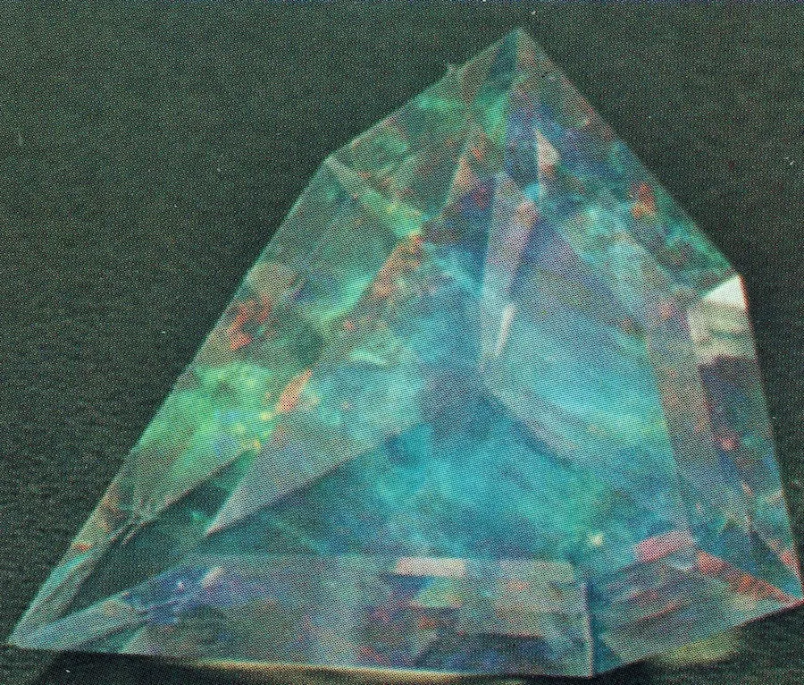 Contraluz opal, rear illumination - opal gems