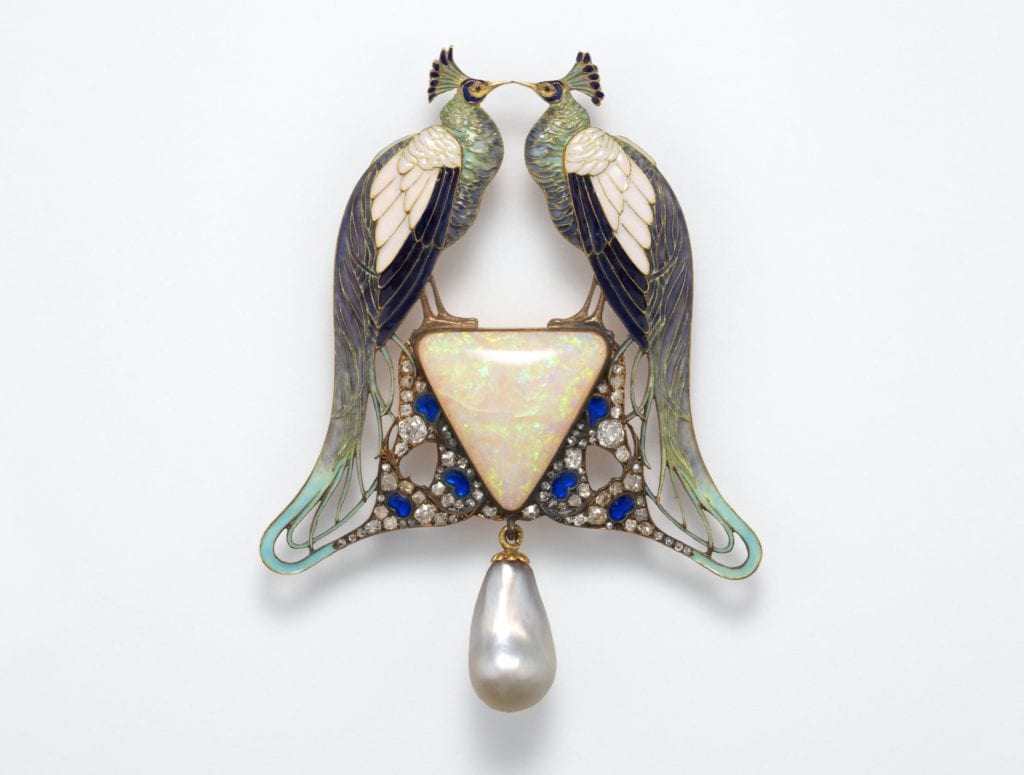 Art Nouveau pendant