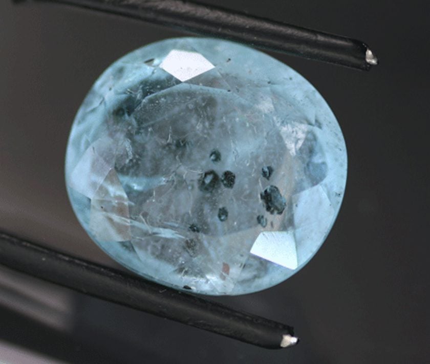 untreated, naturally blue topaz - Brazil