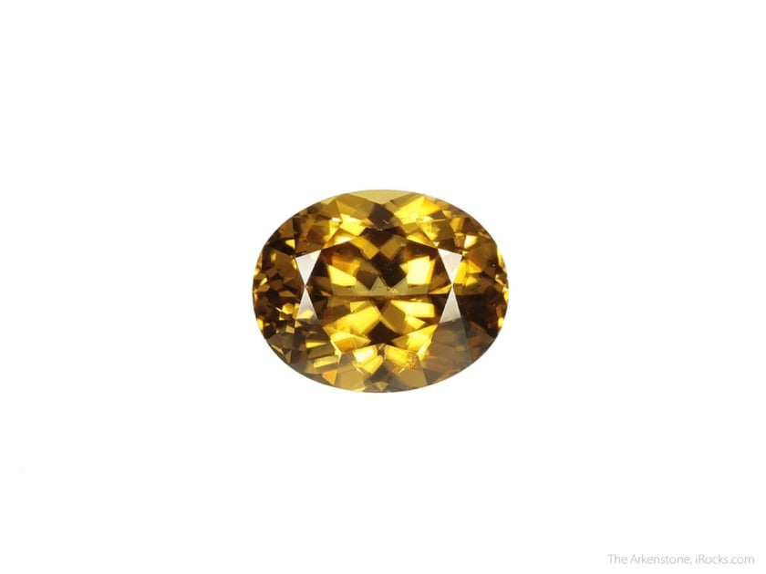 oval brilliant-cut zircon - Sri Lanka