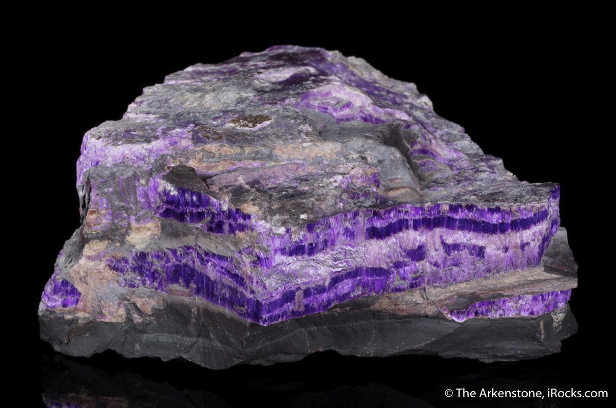 sugilite specimen, purple and lavender - South Africa