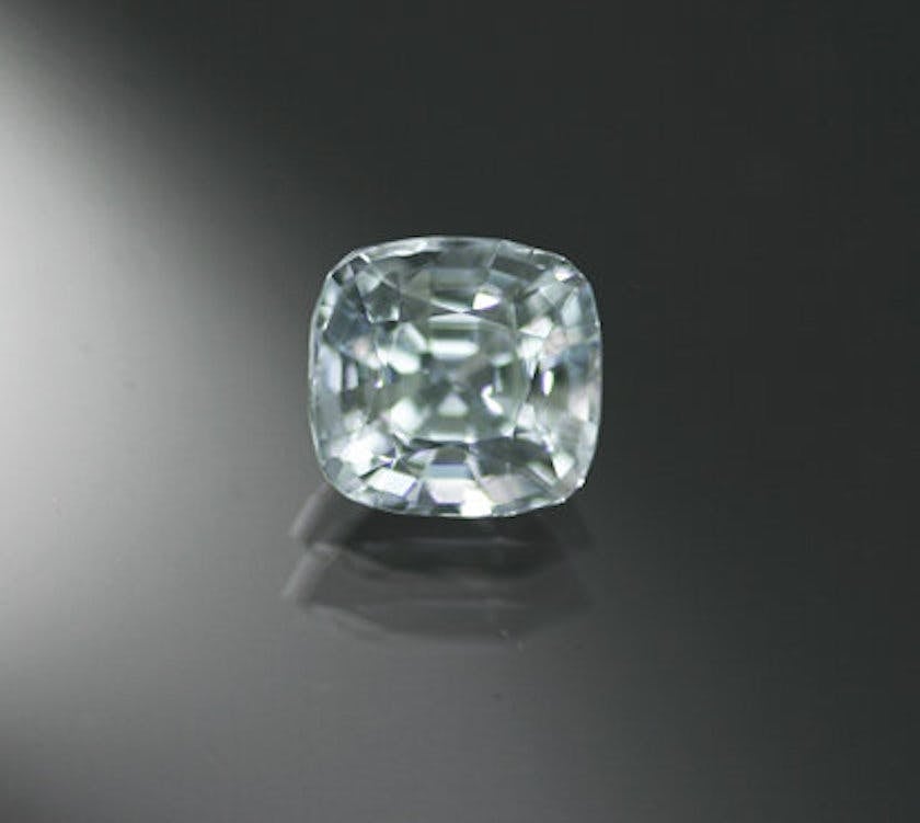 natural colorless spinel - Myanmar