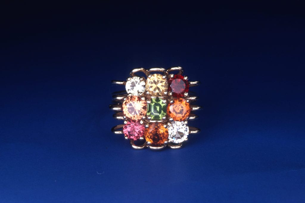 garnet ring