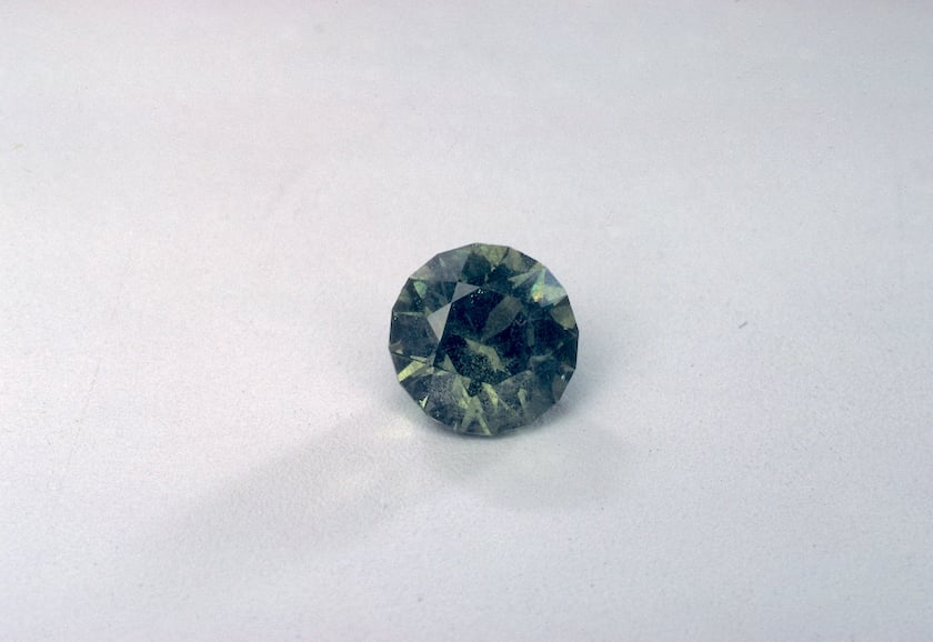 faceted gahnite - Brazil