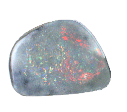 Carving Opals - Red Flash