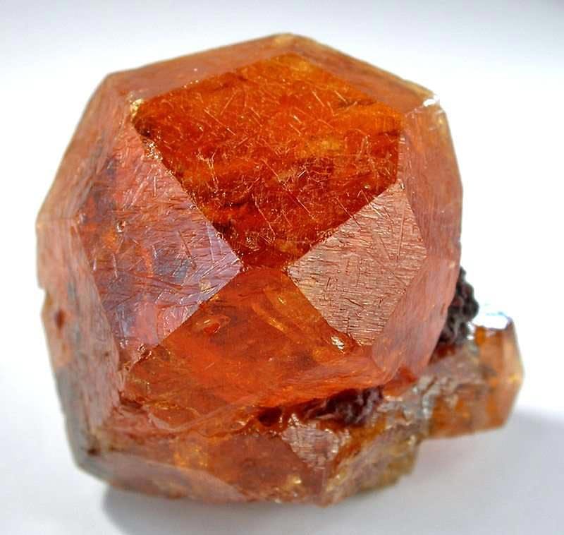 mandarin garnet crystal - Tanzania