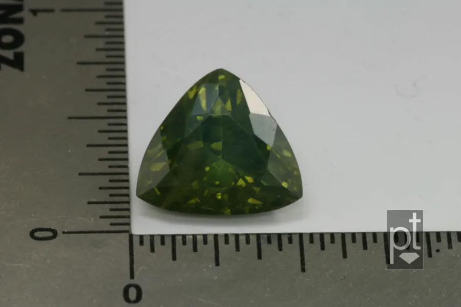 gem cutting styles - commercially cut zircon