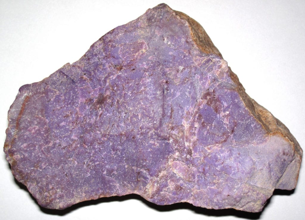 purple jadeite-quartz mix - Turkey