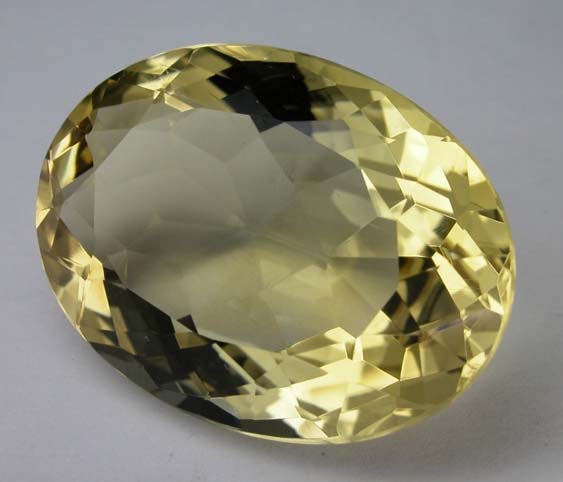 gem cutting styles - mixed-cut citrine